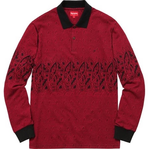 Supreme Paisley Polo 2025 | www.applelady.ca
